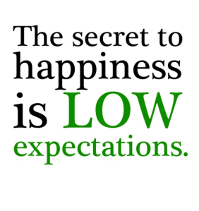 Sign secret to happiness