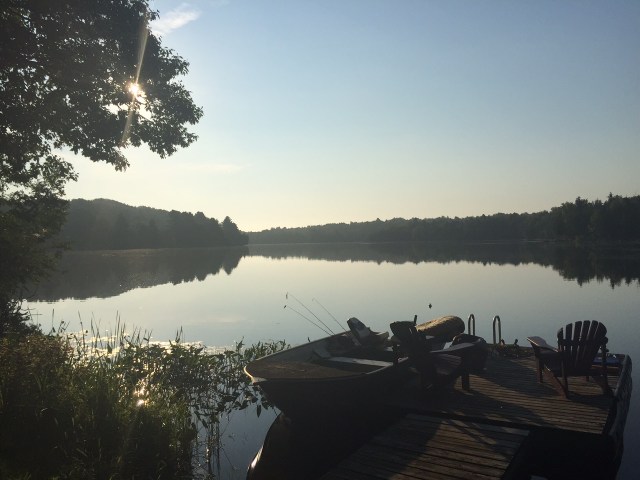 Lake in the morning