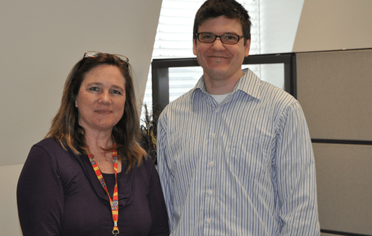 Me and my mentee Matt