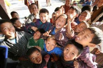 Bhutanese children