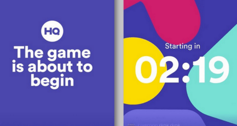 HQ trivia screen