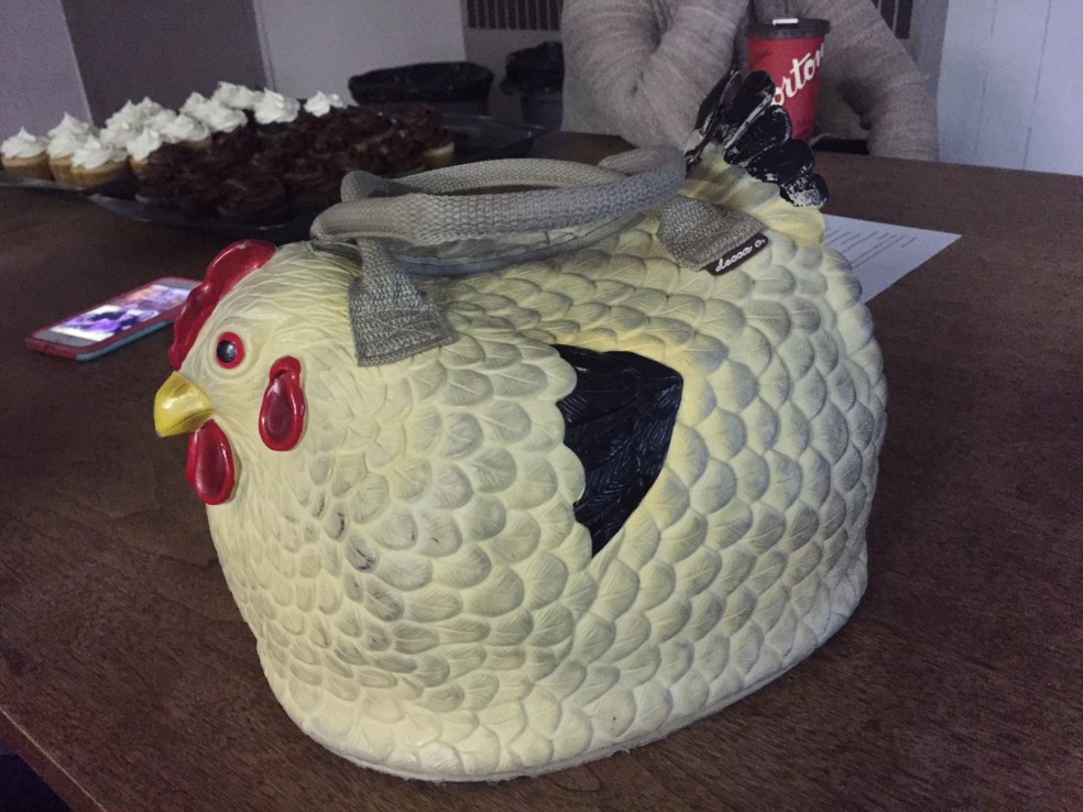 chicken purse
