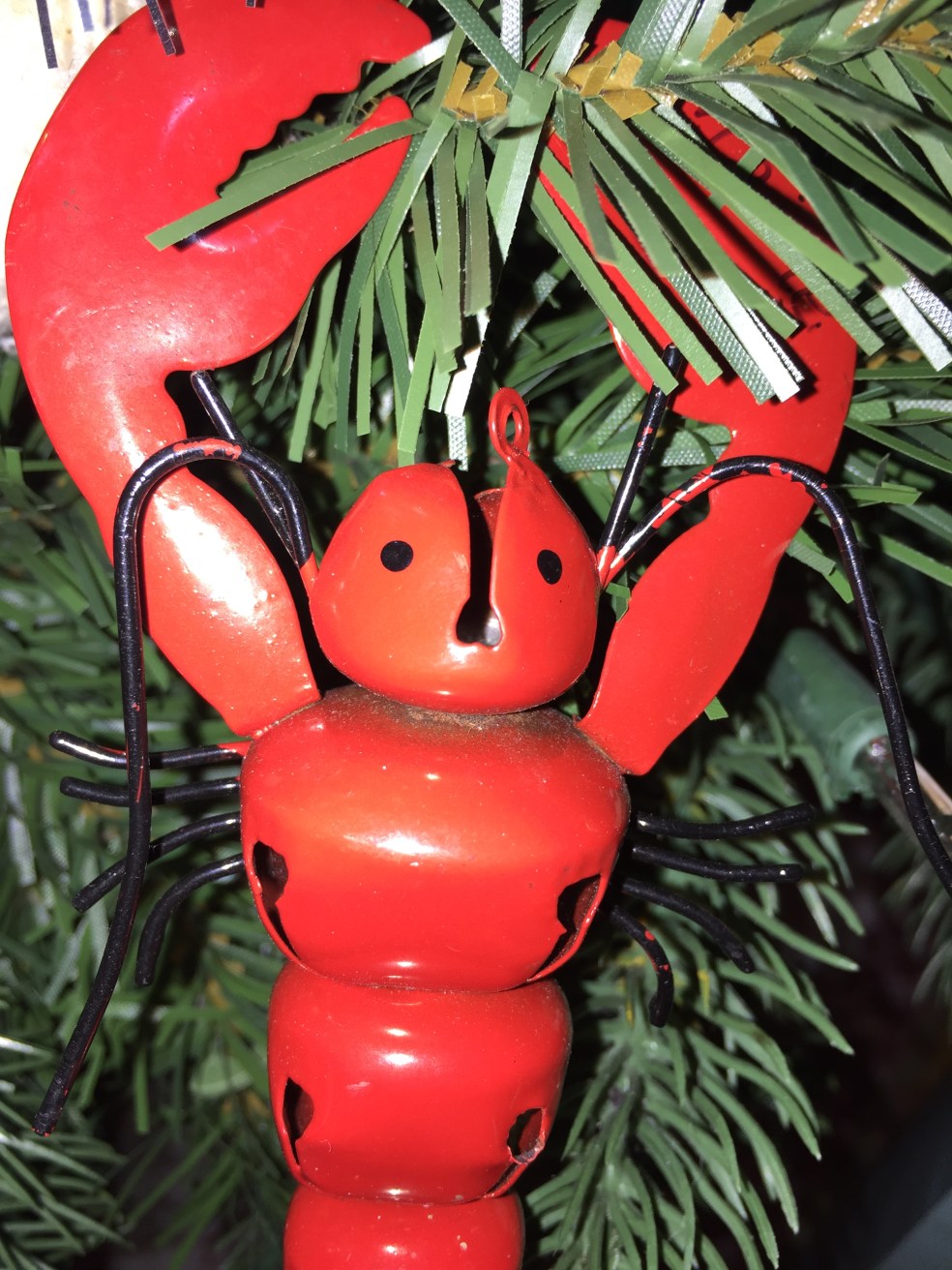 lobster tree ornament