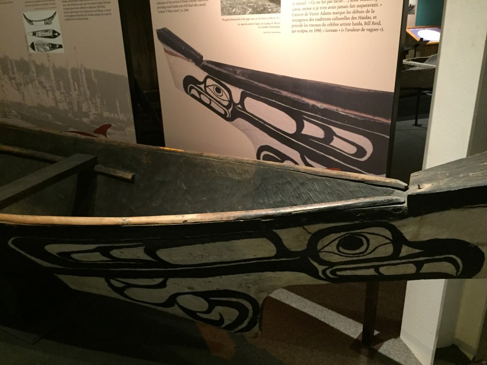 Haida Gwaii canoes