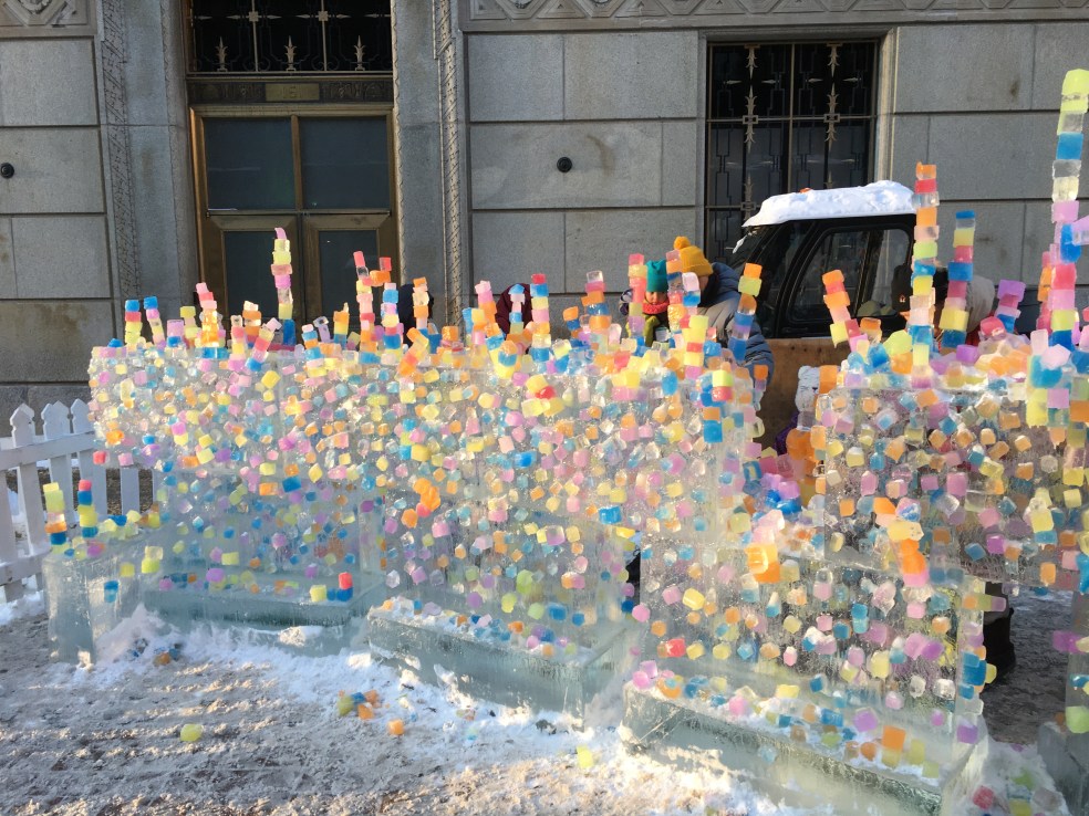Ice sculpture
