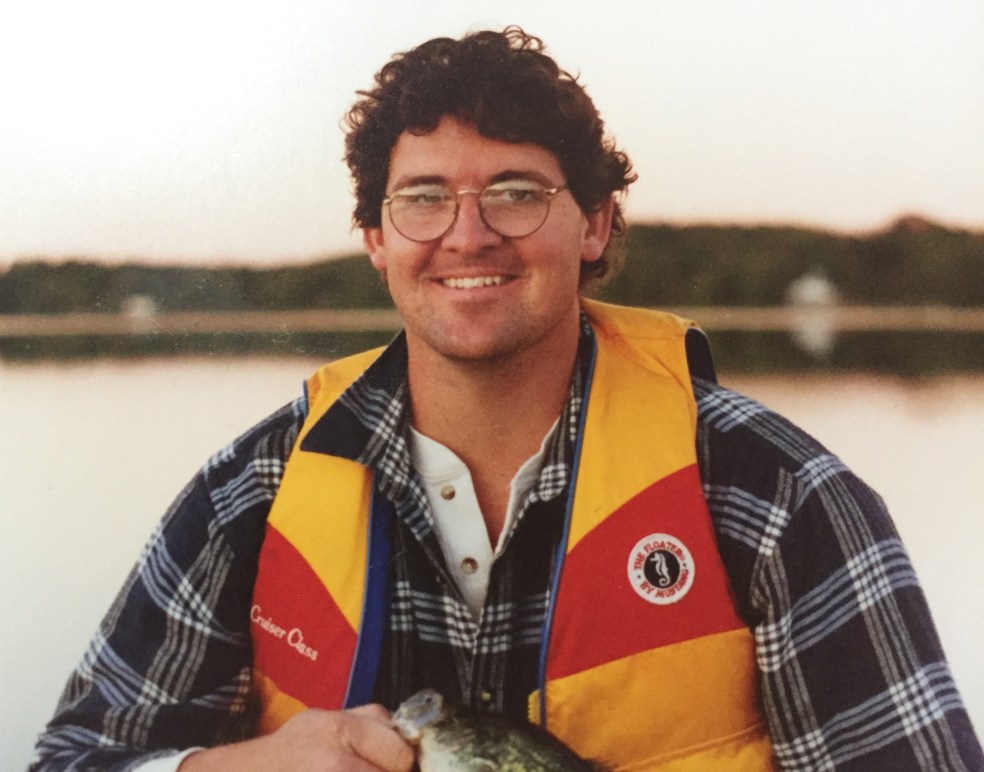 Author's husband in the same shirt