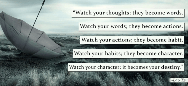 Lao Tzu quote on thoughts