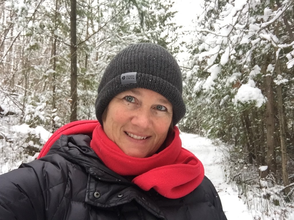 Blog post author in woods