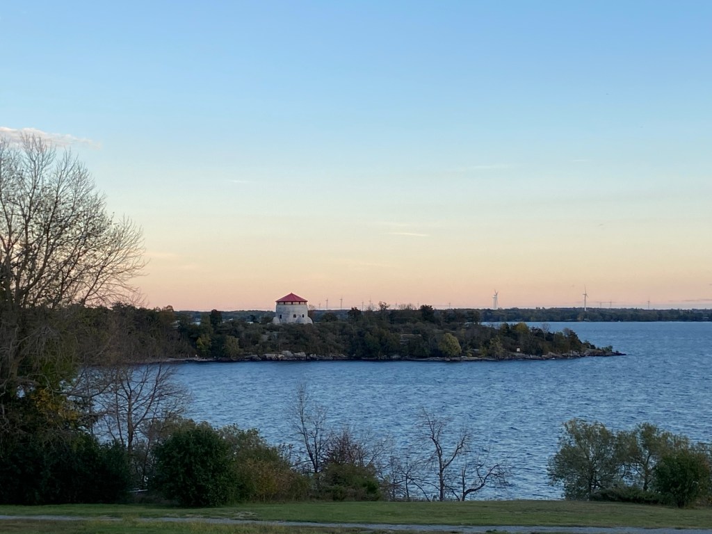 Martello tower in the St. Lawrence