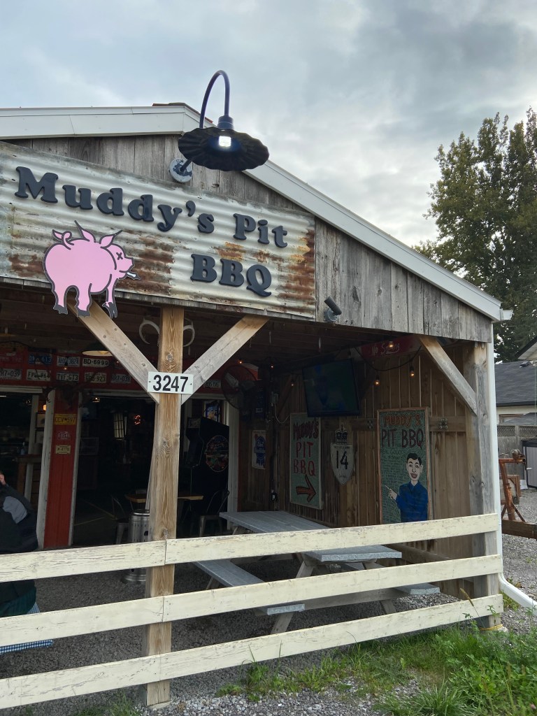 Muddy's BBQ pit