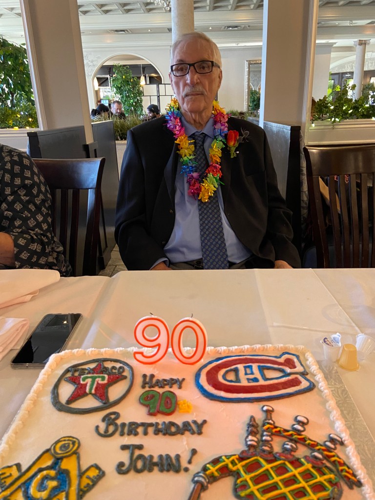 90 birthday cake