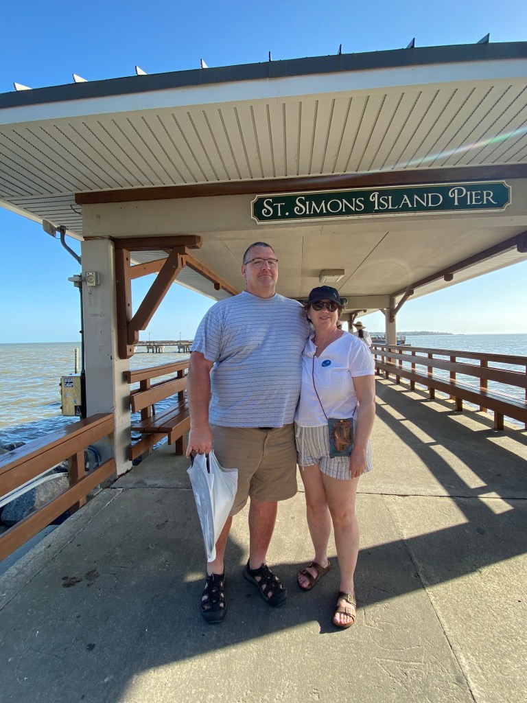 Author and her other best friend, her husband