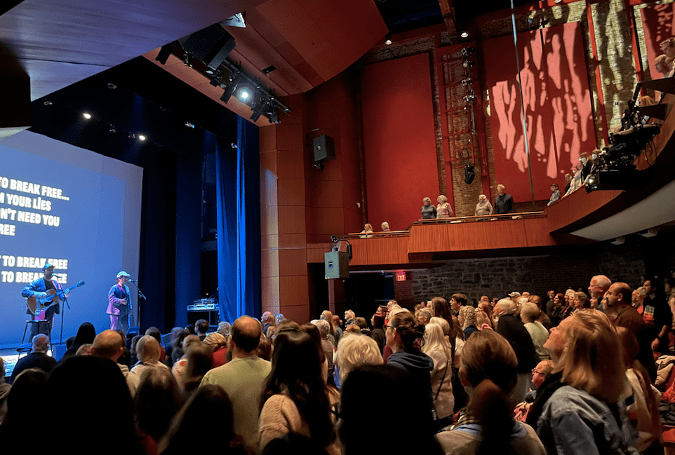Audience at Choir Choir Choir event