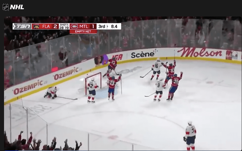 April 1 Montreal Canadiens game vs Florida Panthers