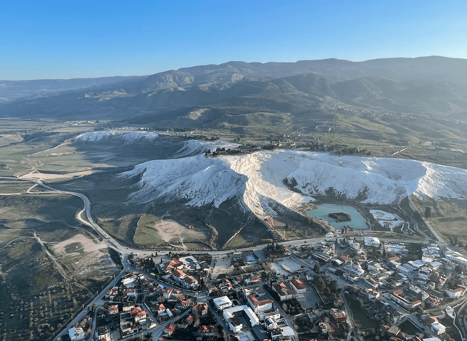 Cotton castle, Pamukkale Turkey